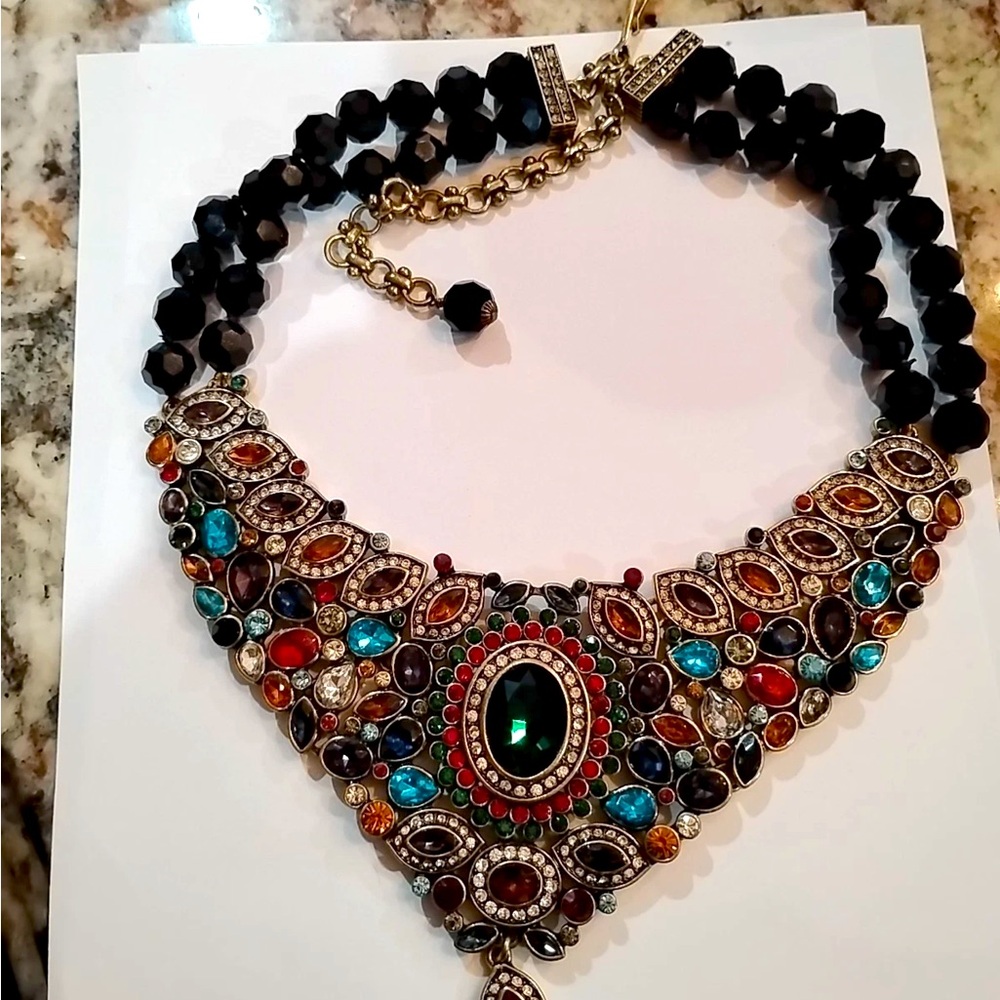 Heidi Daus “Worth Waiting For” Gemstone Necklace - Picture 2 of 5